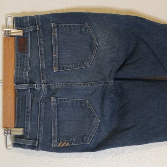 PAIGE Women's Blue Jeans Size 25 Cotton Blend Boho Dark Skinny Mid NWOT - Picture 3 of 11